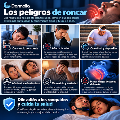 Dormalia® Dispositivo Inteligente Anti-Ronquidos